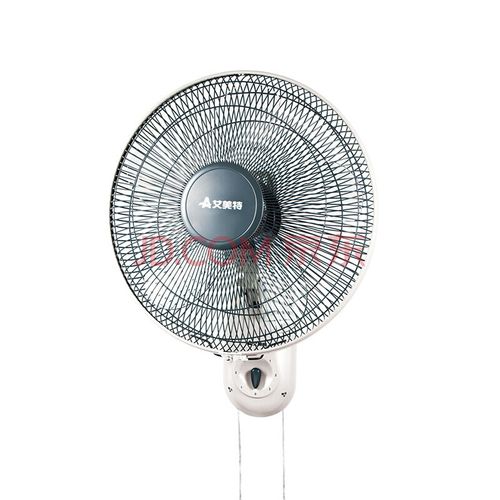 艾美特 (airmate)电风扇壁扇16吋家用风扇挂壁式摇头5叶 墙壁扇 灰色