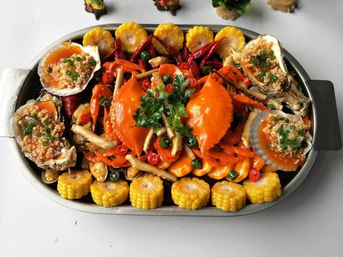 新品假菜仿真菜仿真海鲜大咖模型样品菜海鲜大咖仿真海鲜拼盘包邮