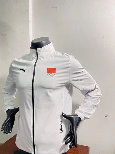 国家队队服团购教练服中国队赞助黑白色