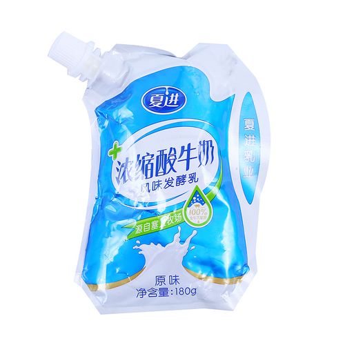 夏进浓缩酸牛奶180g酸奶原味谷物营养美味牧场新鲜奶源