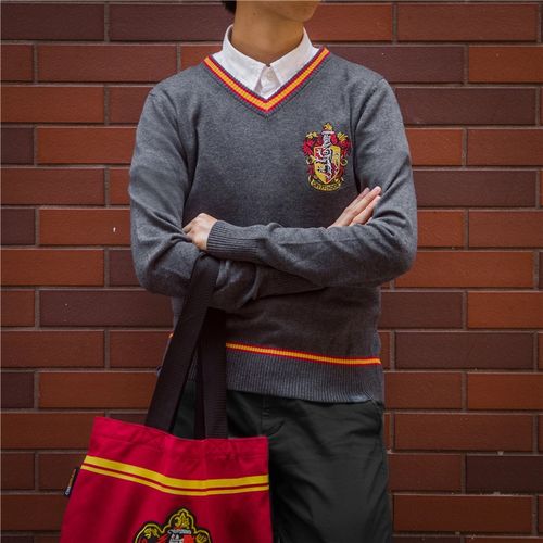 cinereplicas哈利波特毛衣正版周边格兰芬多校服学院服v领cos制服