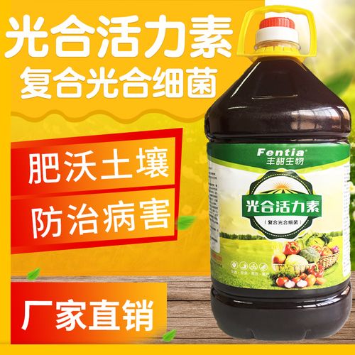 光合菌肥微生物菌肥发酵剂微生物菌剂花果树生根壮根