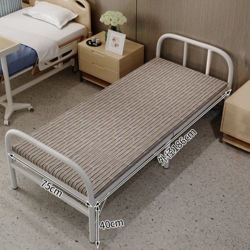 午休折叠床家用办公室午睡躺椅冬夏两用行军床加固双人小床单人床