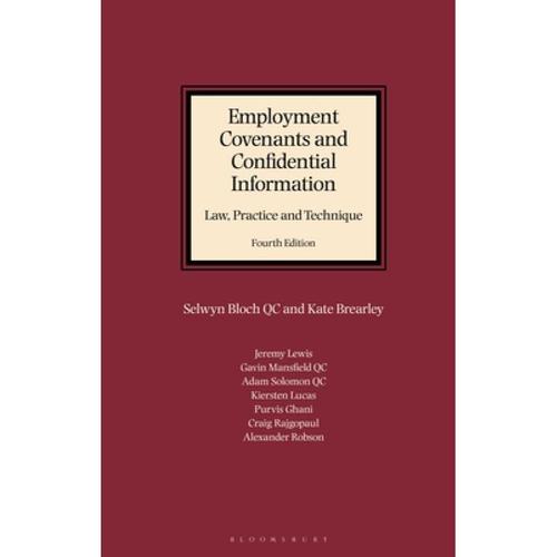 预订 employment covenants and confidentia. [9781780432182]