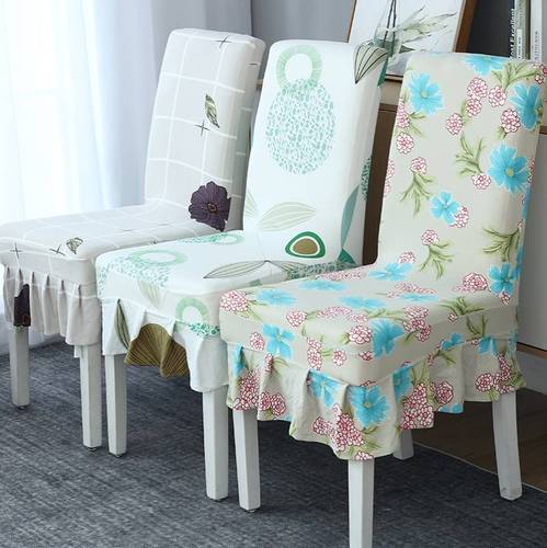 餐桌椅子套罩2021新款高端家用高档高弹力椅套欧式ins