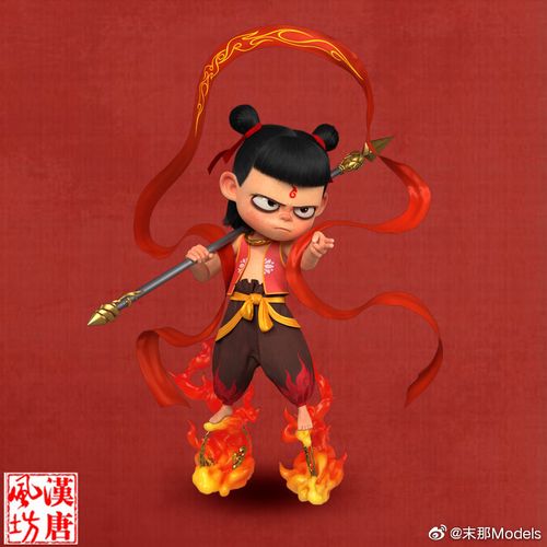 动漫 哪吒之魔童降世古装 神话古装cosplay角色儿童