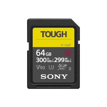 h 索尼(sony)工业相机存储卡sf-g64t(64g300m/s)三防卡 官方标配 货期