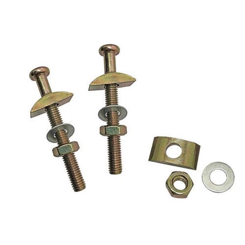 家具五金三合一连接件沙发实木床三合一半月牙螺母螺丝大班台配件【4