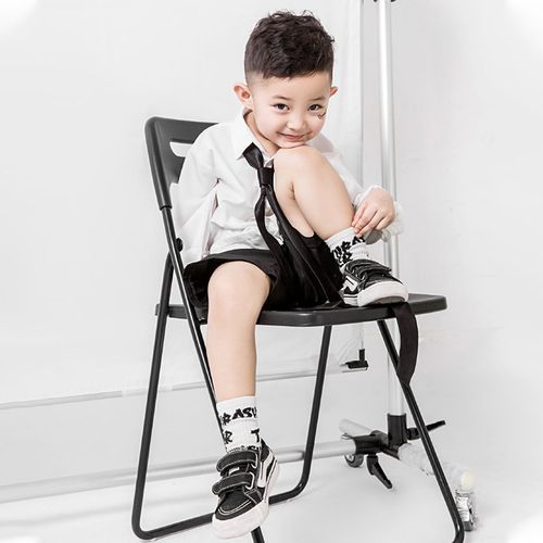 儿童摄影男童衬衫艺术照写真主题服装中小童个性宝宝