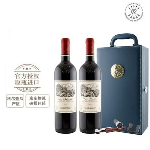 智利拉菲红酒巴斯克系列干红葡萄酒 花园珍藏(特酿)双支礼盒750ml*2瓶