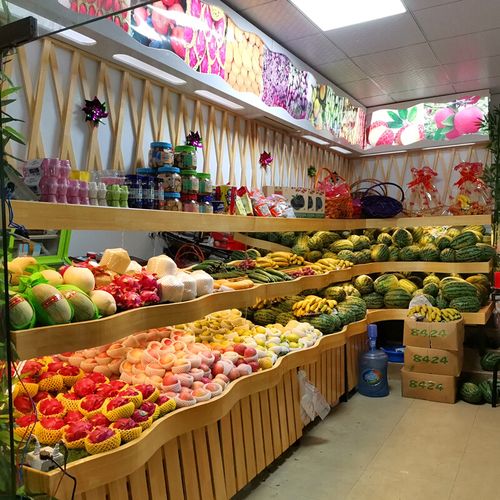 水果架蔬菜展示架  水果店水果架子百果园超市水果货架展示架果蔬多层