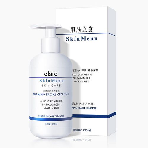 elate洗面奶 肌肤之食氨基酸洁面乳泡沫深层清洁毛孔男女网红推荐