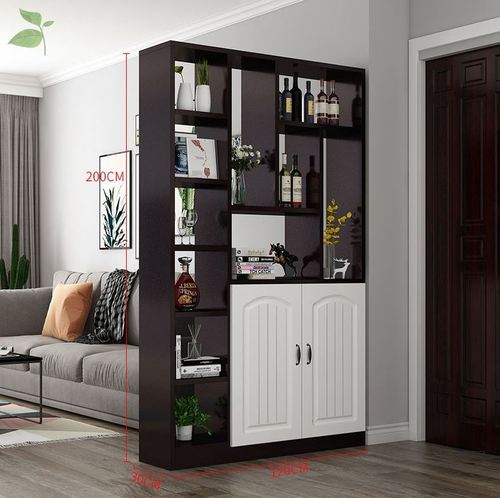 玄关柜酒柜厨房间门口隔断柜隔厅柜双面靠墙桌柜简约风间厅柜一体