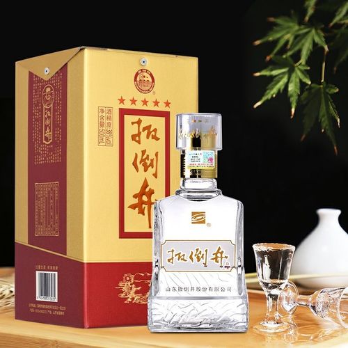 山东52度扳倒井酒52高度浓香型白酒500ml*6瓶装 国产礼盒装整箱