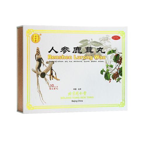 补肾中药材肾虚早泄不持久     补益类用药行健六顺 人参鹿茸丸