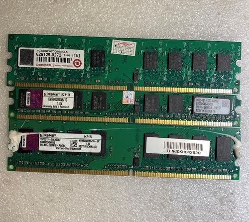 原装拆机 台式机电脑ddr2 1g内存条533 667 800 2代全兼容不挑板