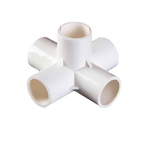 星期十 20mm立体五通白色pvc立体管件 给水管件接头配件定制