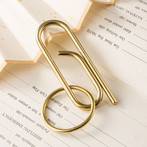 简约回形扣黄铜钥匙扣挂件男士腰挂锁匙圈环不锈钢挂扣