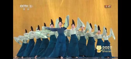 只此青绿舞蹈服装春晚孟庆旸同款千里江山图女古典舞飘逸演出服
