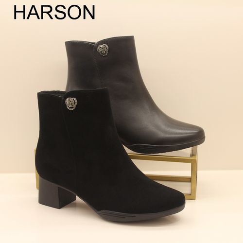 harson哈森女鞋2021秋新款同款浅口细高跟鞋单鞋hl17902