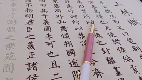 安天亲民 上林赋写完写完的上林赋卷轴心上人手工礼物送女朋友上林赋