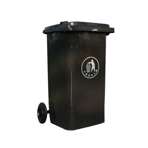 jienbangong 垃圾桶 大号带盖户外分类垃圾桶100升加厚掀盖带轮垃圾桶