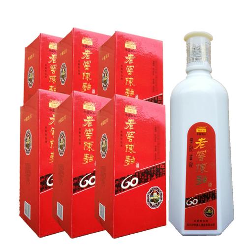 泸州陈曲酒42度浓香型白酒450mlx6瓶整箱发货自助餐酒水清仓处理