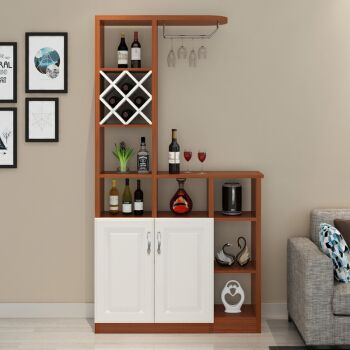 观行 客厅玄关柜欧式酒柜简约现代隔断间厅柜小户型家用吧台酒柜餐厅