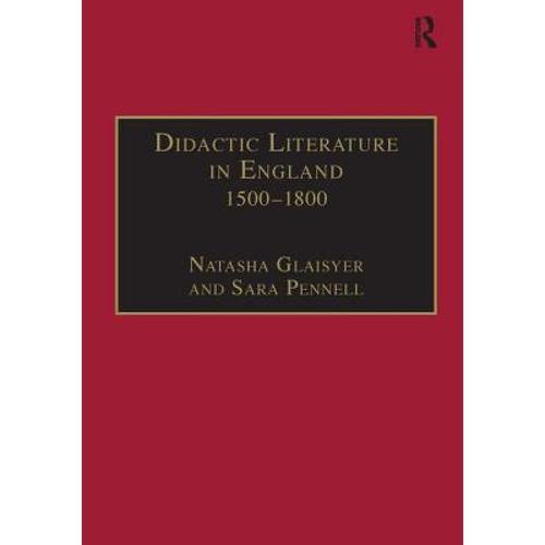 预订 didactic literature in england 1500-. [9780754606697]