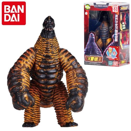 万代正版经典奥特曼ex雷德王怪兽软胶人偶儿童夜光玩具模型手办