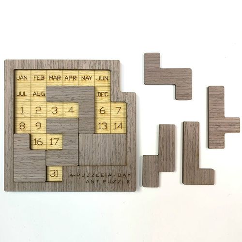 日历拼图a puzzle a day超难日历时间拼图智力烧脑木质启智游戏礼物