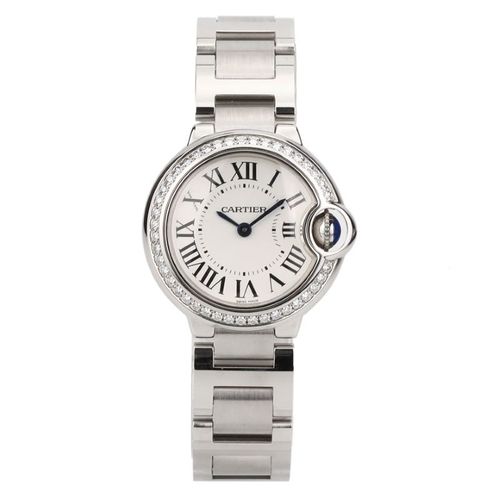 【二手95新】卡地亚(cartier)蓝气球系列石英女表女表奢侈品手表腕表