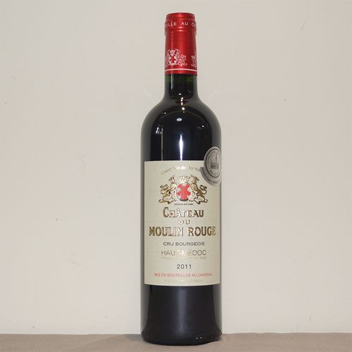 2011红磨坊庄园法国原瓶装中级庄红酒chateau moulin rouge葡萄酒