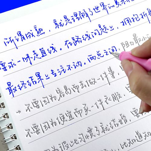 陈书凝手写字帖女生字体清秀漂亮练字帖行书成人硬笔