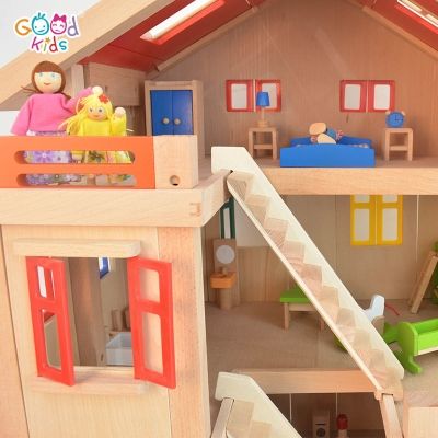 女孩子六一房间过家家玩具女娃娃屋.厨房小孩房屋宝宝