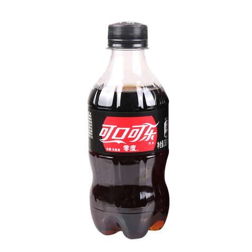 可口可乐瓶装碳酸饮料 300ml  有效期至2022 /8 /28 300ml*6瓶零度