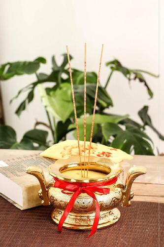 香炉架子墙上壁挂灶君室外回流摆件挂墙招财进宝用品防火棉三脚.