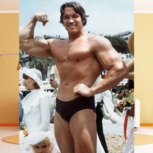 奥赛选手健美先生 阿诺德·施瓦辛格 肌肉图猛男海报墙画装饰画13