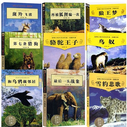 沈石溪动物小说精选全套系列作品大全共10册狼王梦第七条猎斑羚羊