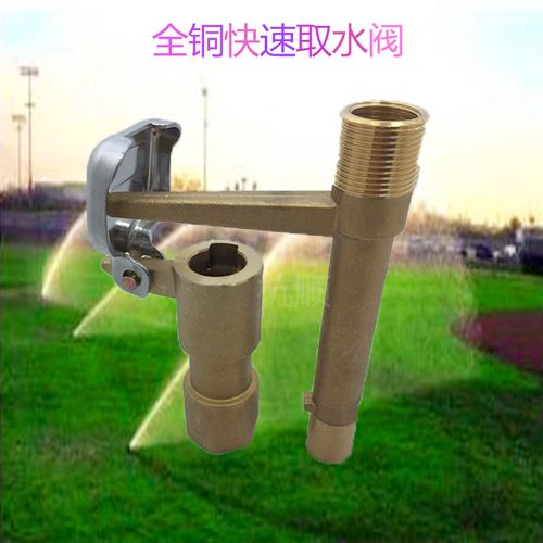 6分全铜快速取水阀杆 铜绿化取水器 取水阀钥匙洒水栓