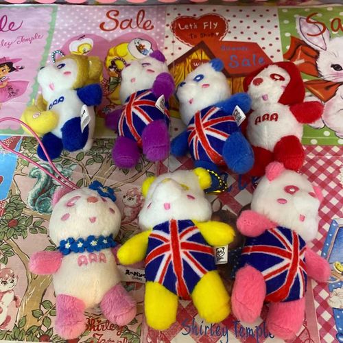 【小衣橱杂货铺】日本带回昭和aaa熊猫绝版中古卡通挂件玩偶