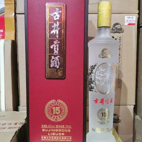 古井贡酒岁月经典十五年42度700ml*1/瓶 浓香型白酒