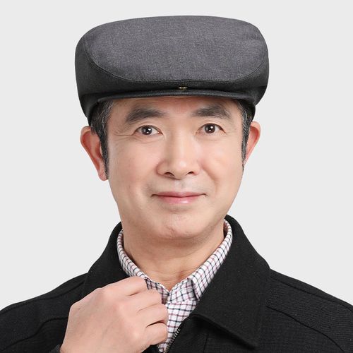 老人帽子男春秋中老人男士爸爸鸭舌帽爷爷薄前进帽春夏休闲老头帽