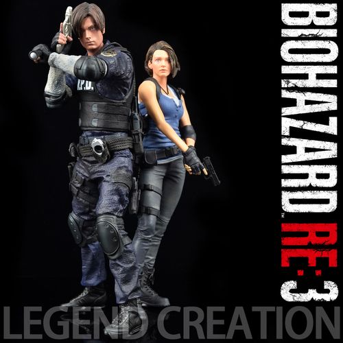 生化危机游戏周边resident evil限定版国产模型里昂 吉尔手办摆件