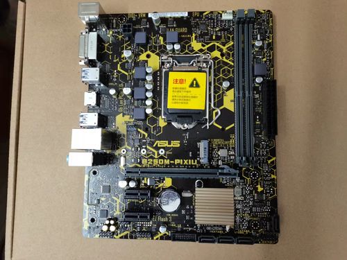正品行货库存华硕b250m-pixiu 1151针ddr4 支持dvi hdmi  m.2固态