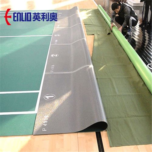 英利奥(enlio)羽毛球地胶专业收卷器桶