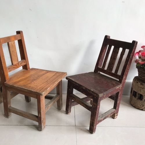 儿童椅子老式小椅子小木椅小坐椅老木件老板凳旧货老家具摆件
