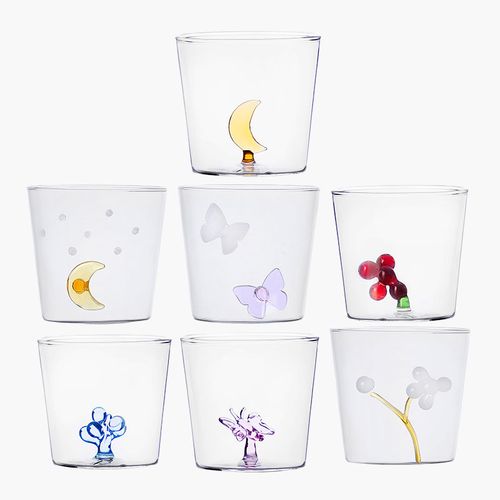 意大利ichendorf 绿野仙踪立体植物造型玻璃杯 可爱