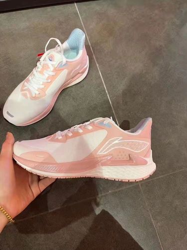 李宁追风跑步鞋女2022春夏季新款减震透气超轻竞速运动鞋 armr018