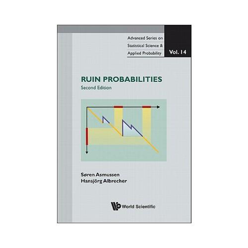 【预订】ruin probabilities, 2/e 9789814282529